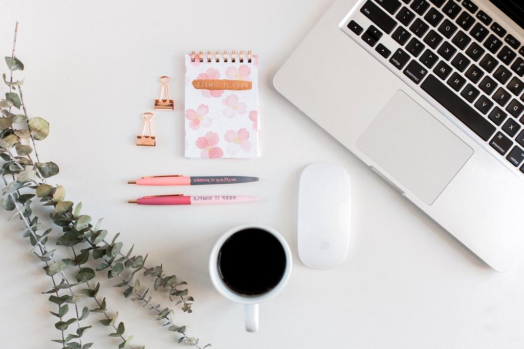 Calm and organized workspace with digital screens showing file organization